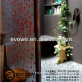 natural elements translucent clear colored ecoresin panel